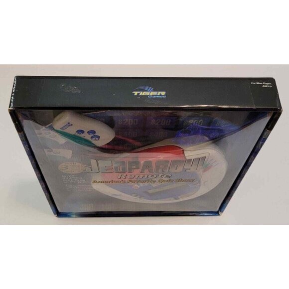 Vintage Jeopardy Remote Electronic Quiz Game Multiplayer Tiger Electronics New - Picture 4 of 4